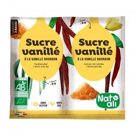 NATALI -- Sucre vanille sachet 2 x 8 g 16g