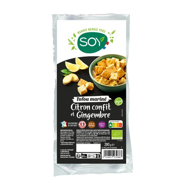 SOY -- Tofu marine citron/gingembre
