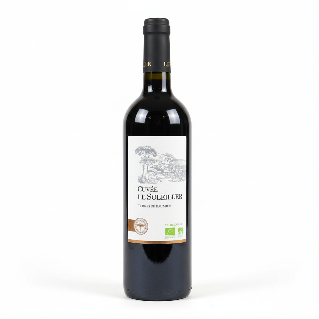 LE SOLEILLER -- Vin de france rouge
