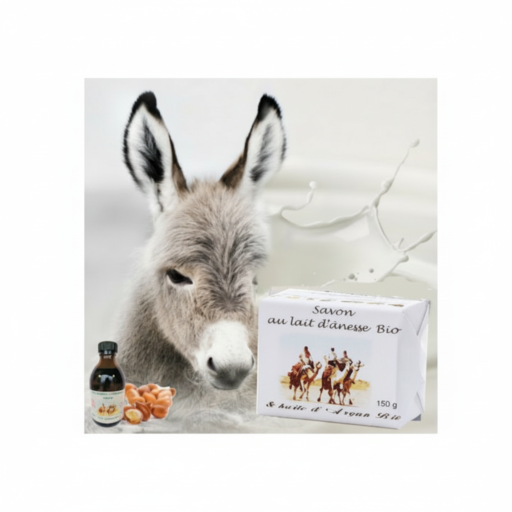 LA SAVONNIERE -- Savon lait d'anesse et a l'huile d'argan
