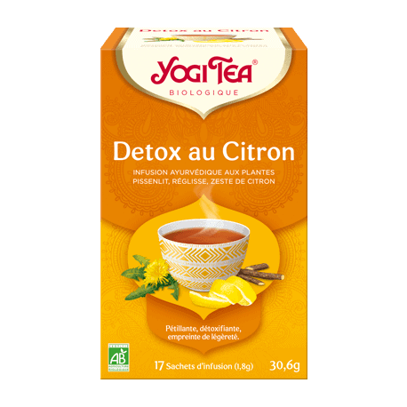 Infusion ayurvédique detox citron