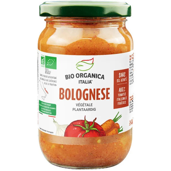 BIO ORGANICA ITALIA -- Sauce bolognaise vegetale