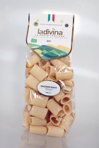 Paccheri rigati igp gragnano bio - 1