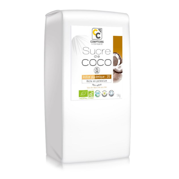 Comptoirs & Compagnies -- Sucre de fleur de cocotier bio - 1 kg