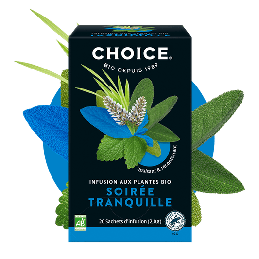 CHOICE -- Soirée Tranquille - 20 sachets - 40 g