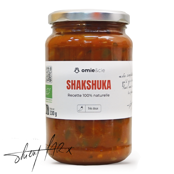 Omie -- Shakshuka bio (tomates et oignons français) - 330 g